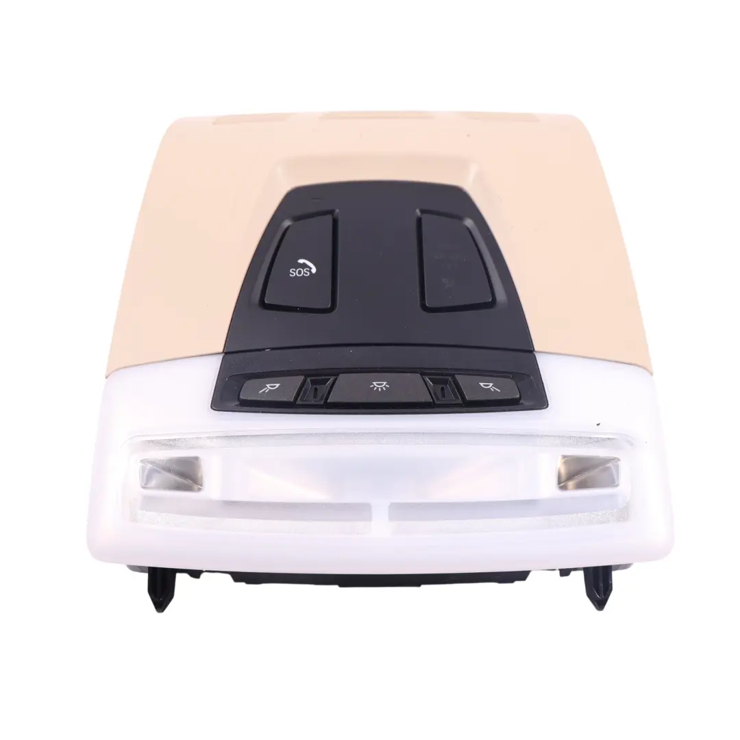 BMW F20 F22 F30 F32 LCI Interruptor Luz Techo Interior Delantero Beige - SKU 9263878-1 - Número de pieza 9263878