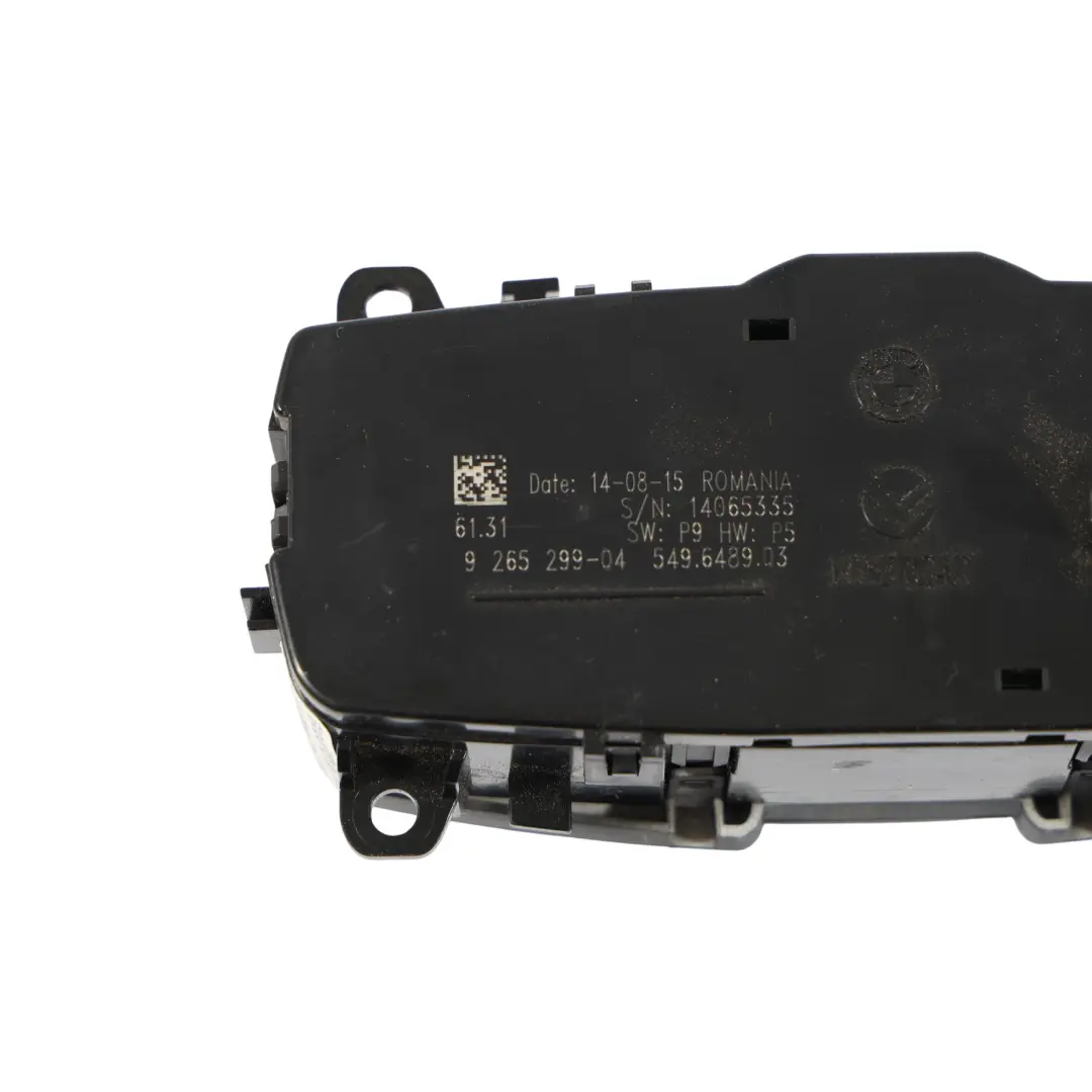 BMW F20 F22 F30 F80 Headlight Fog Light Control Switch - SKU 9265299 - Part number 9265299