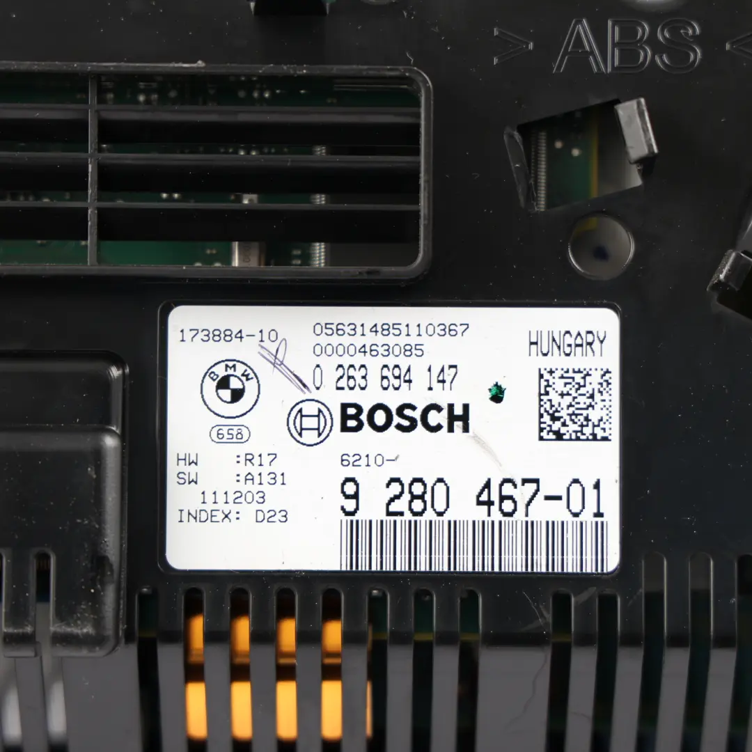 BMW F10 F11 Instrument Cluster Speedo Clocks Meter Diesel Automatic - SKU 9280467-2 - Part number 9280467