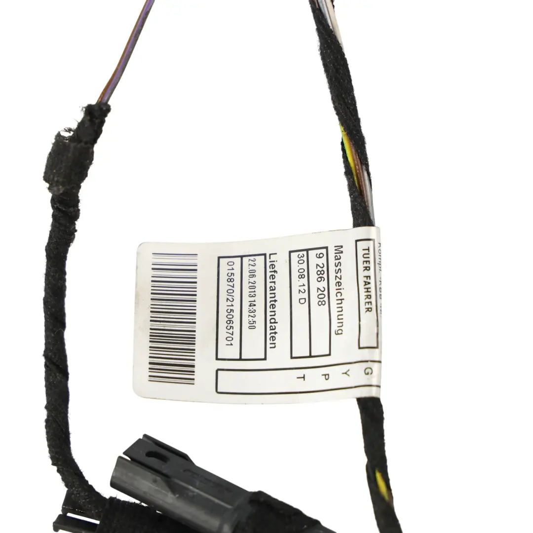 BMW F31 F31 LCI Wiązka Przewodów Drzwi Lewa - SKU 9286217 - Numer Części 9286217