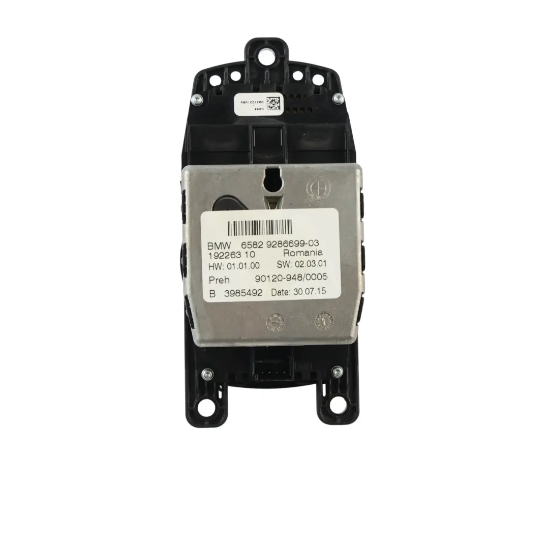 BMW F10 F11 F20 Controller Idrive Interruttore Pulsante Multifunzione - SKU 9286699 - Numero di parte 9286699