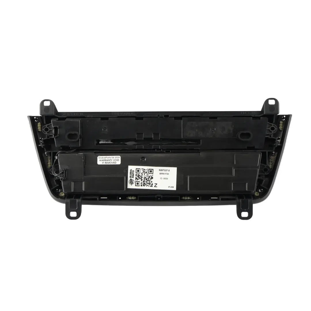 Klimaanlage Heizung Bedieneinheit Panel für BMW F20 F21 mit Teilenummer 9287337 BMW F20 F21 Klimaanlage Heizung Bedieneinheit Panel - SKU 9287337-5 - Teilenummer 9287337