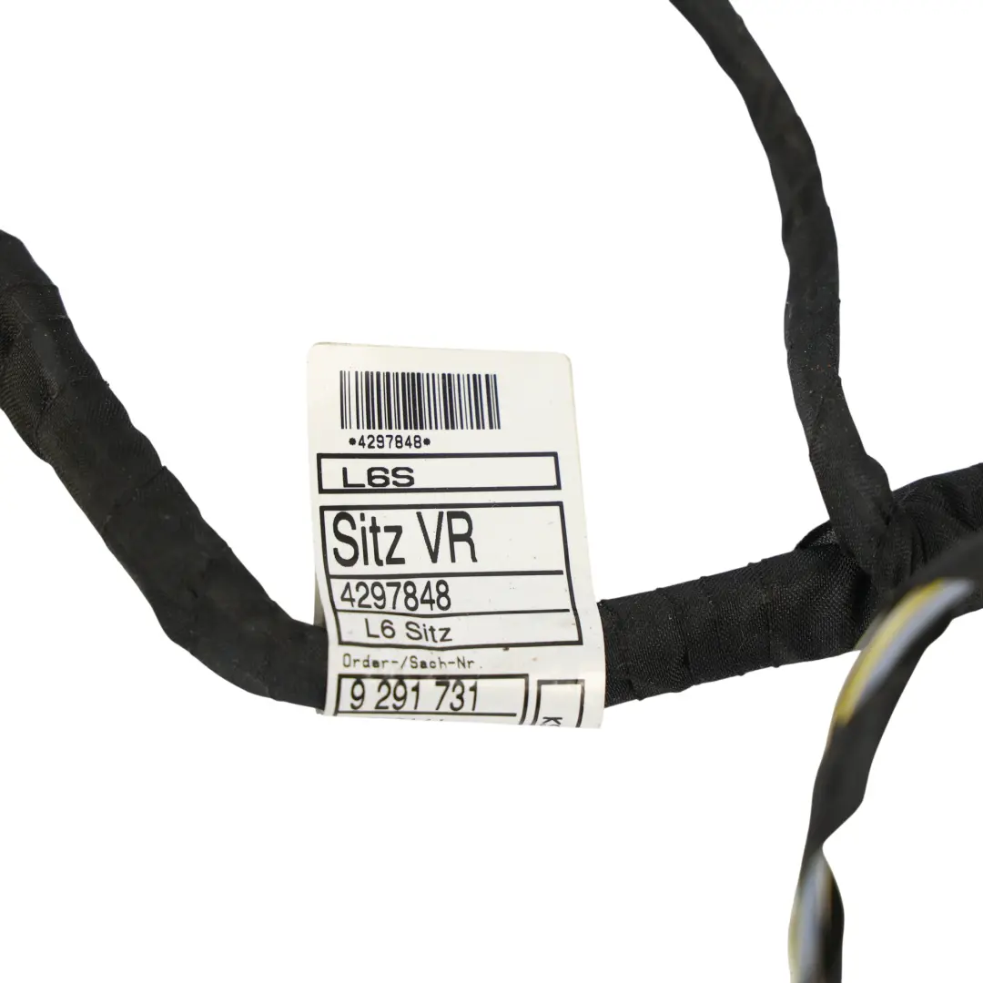 Câble Faisceau Siège Avant Droit Électrique pour BMW F10 à propos du numéro de pièce 9291731 BMW F10 Câble Faisceau Siège Avant Droit Électrique - SKU 9291731 - Numéro de pièce 9291731