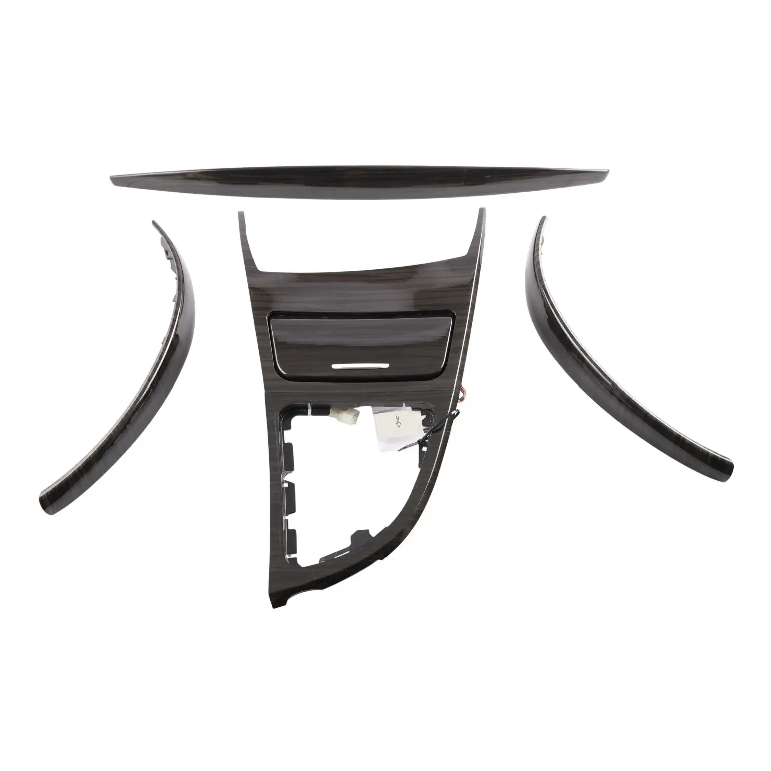 BMW E82 E88 Interior Centre Console Trims Mouldings Fineline Stream SET 9295550