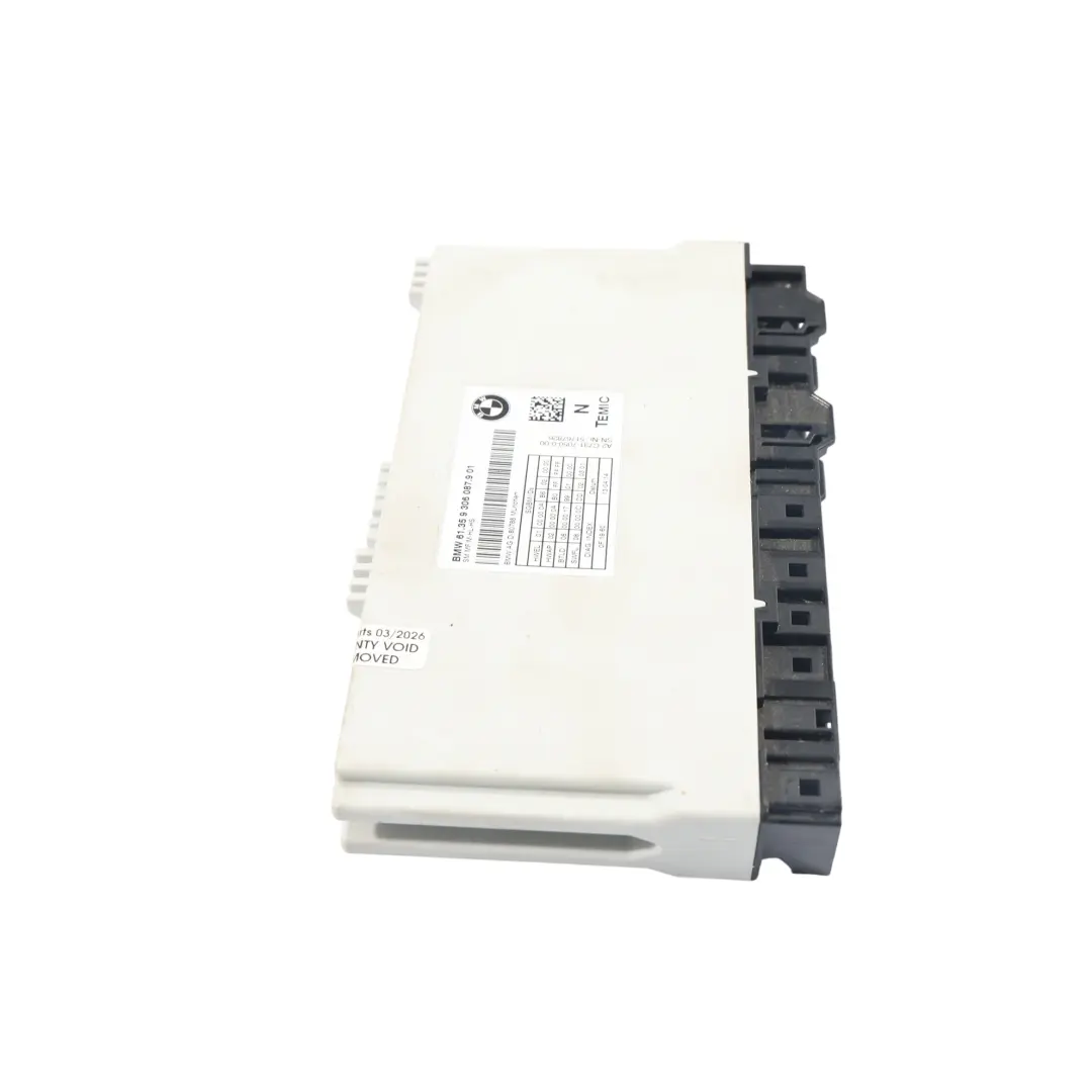 BMW F20 F22 F30 F32 F36 Módulo Control Eléctrico Asiento Delantero - SKU 9306087 - Número de pieza 9306087