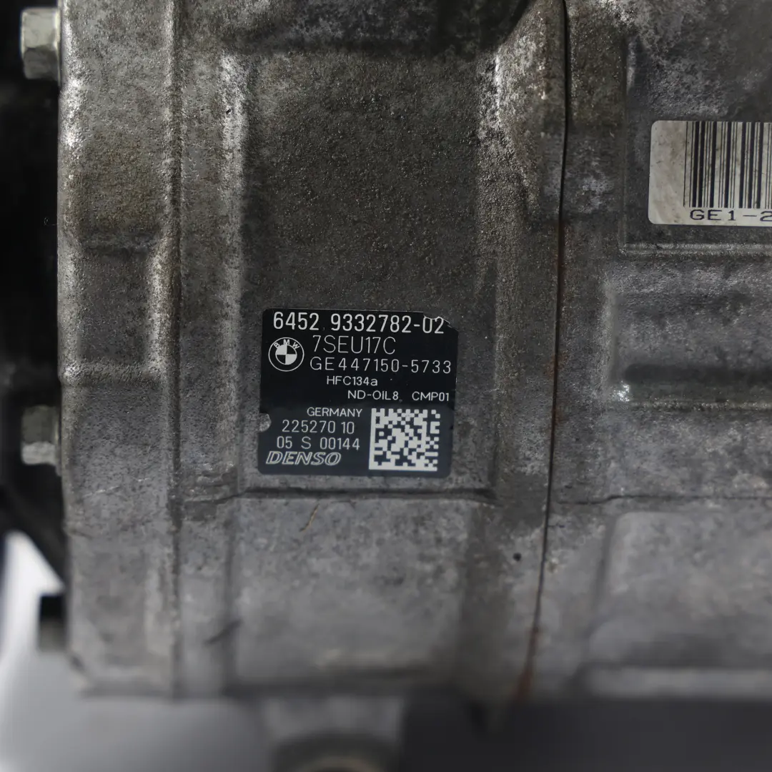 BMW F80 M3 F82 F83 M4 Compresor Aire Acondicionado - SKU 9332782-1 - Número de pieza 9332782