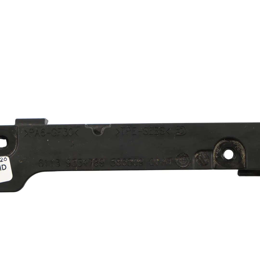 Supporto Condotto Cavi Cablaggio Sinistro per BMW G11 G12 G30 G31 G32 con numero di parte 9334789 BMW G11 G12 G30 G31 G32 Supporto Condotto Cavi Cablaggio Sinistro - SKU 9334789 - Numero di parte 9334789