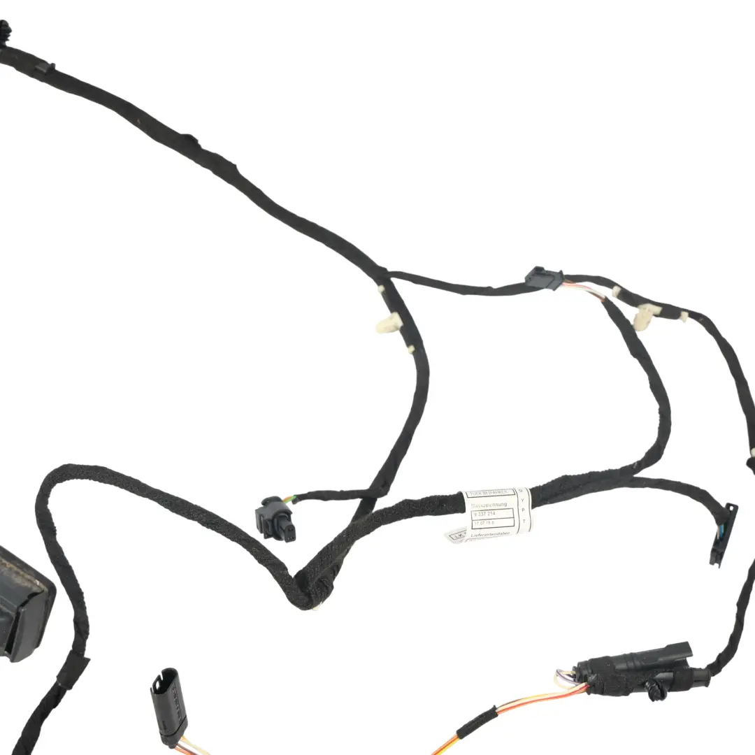 Front Door Wiring Loom Harness Cable Passenger Side to BMW M4 F82 F83 with Part number 9337218 BMW M4 F82 F83 Front Door Wiring Loom Harness Cable Passenger Side - SKU 9337218 - Part number 9337218