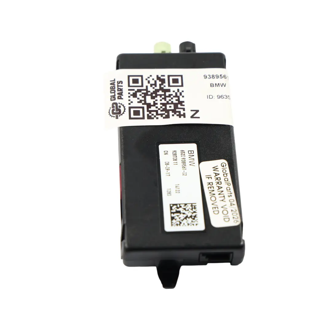 Amplificador Antena Portón Trasero Diversity para BMW G31 Touring con número de pieza 9389561 BMW G31 Touring Amplificador Antena Portón Trasero Diversity - SKU 9389561 - Número de pieza 9389561
