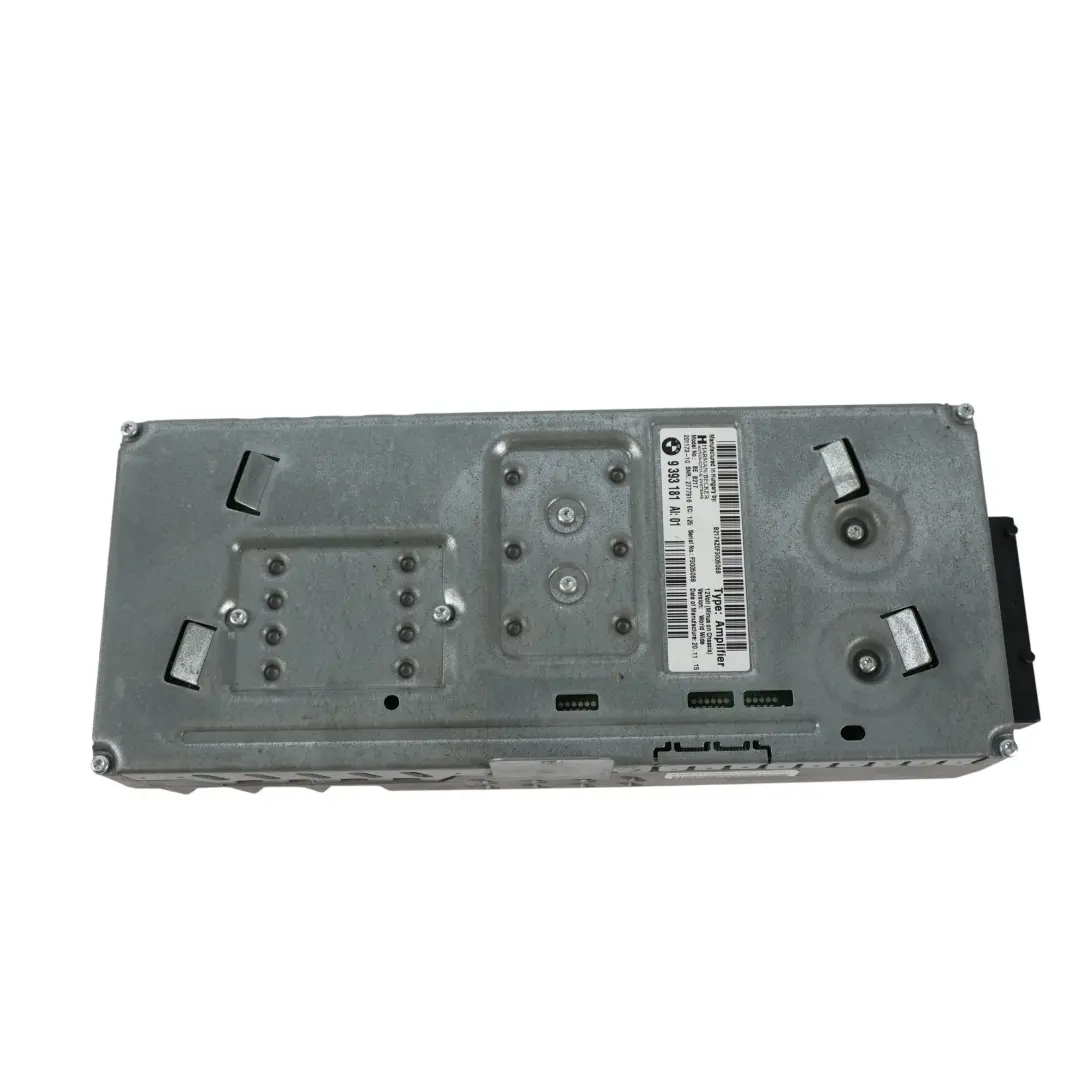 Amplificador Harman Kardon Hi Fi para BMW F10 F11 F06 F01 F12 con número de pieza 9393181 BMW F10 F11 F06 F01 F12 Amplificador Harman Kardon Hi Fi - SKU 9393181 - Número de pieza 9393181