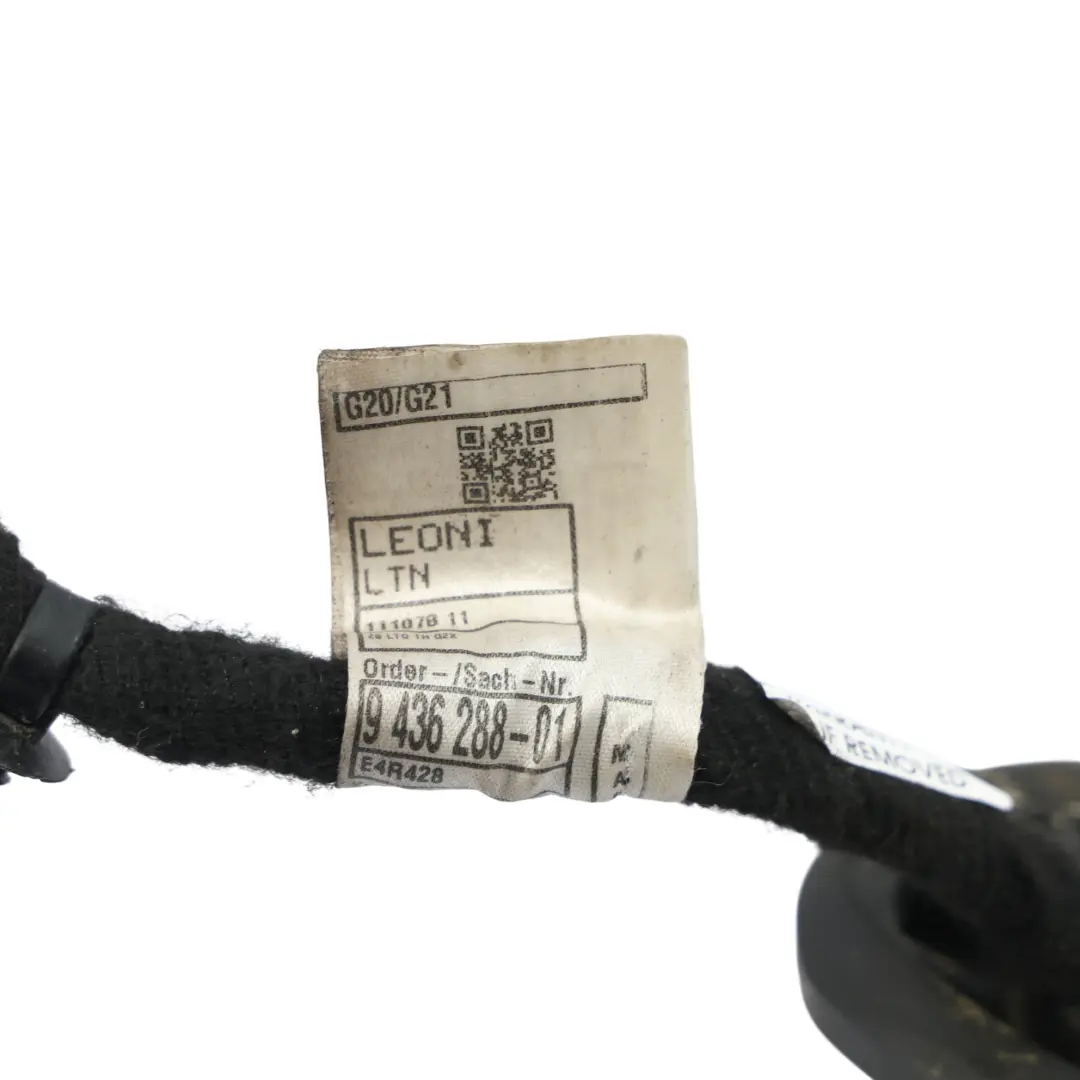 Door Wiring Loom Harness Cable Rear Left N/S 9436287 to BMW G20 G21 with Part number 9436288 BMW G20 G21 Door Wiring Loom Harness Cable Rear Left N/S 9436287 - SKU 9436288 - Part number 9436288