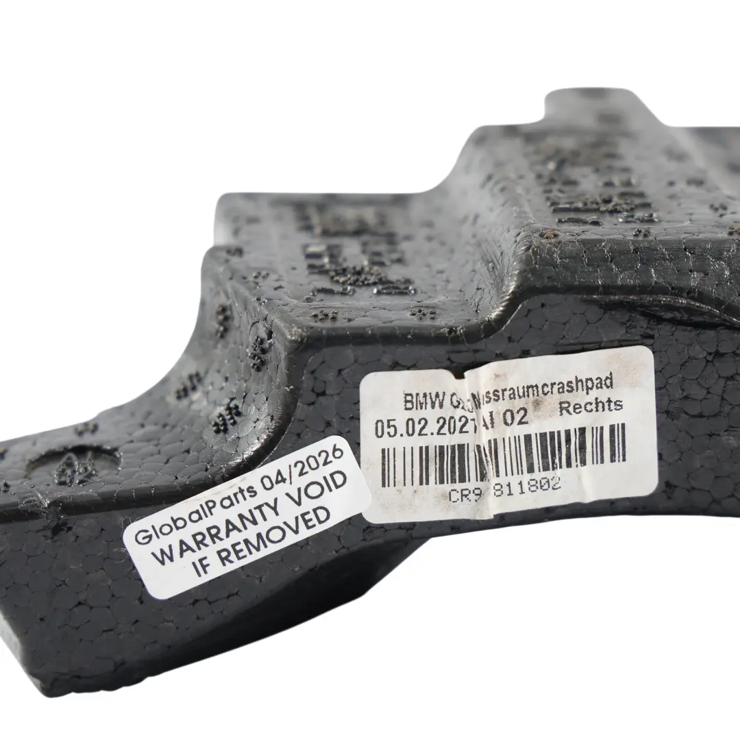 BMW G20 G21 Crashpad Türverkleidung Verstärkungsschaum Rechts - SKU 9448118 - Teilenummer 9448118