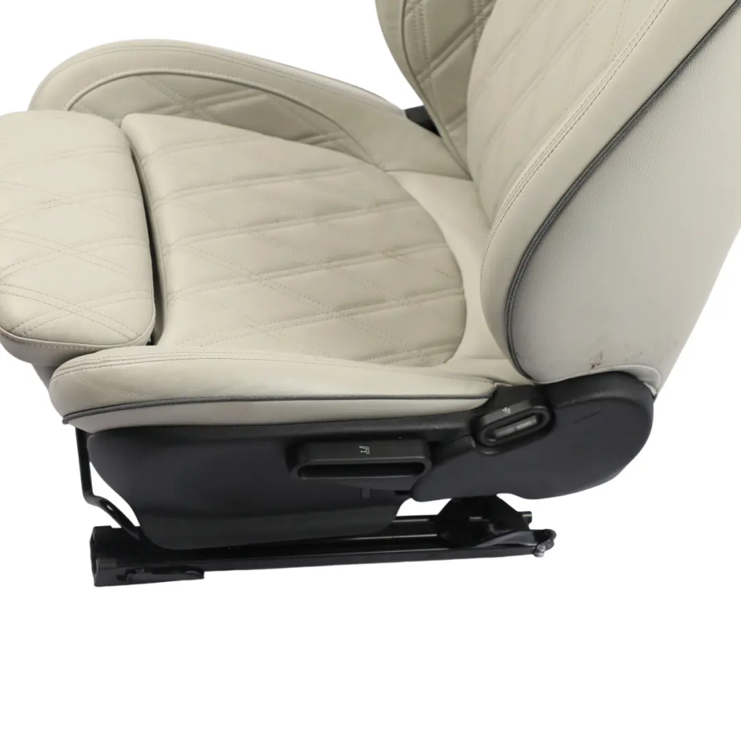 Mini Clubman F54 LCI Sport Seat Front Left N/S Heated Leather Chester Grey - SKU 9471423-1 - Part number 9471423