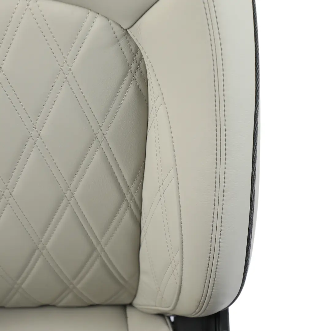 Front Left N/S Heated Leather Chester Grey to Mini Clubman F54 LCI Sport Seat with Part number 9471423 Mini Clubman F54 LCI Sport Seat Front Left N/S Heated Leather Chester Grey - SKU 9471423-1 - Part number 9471423