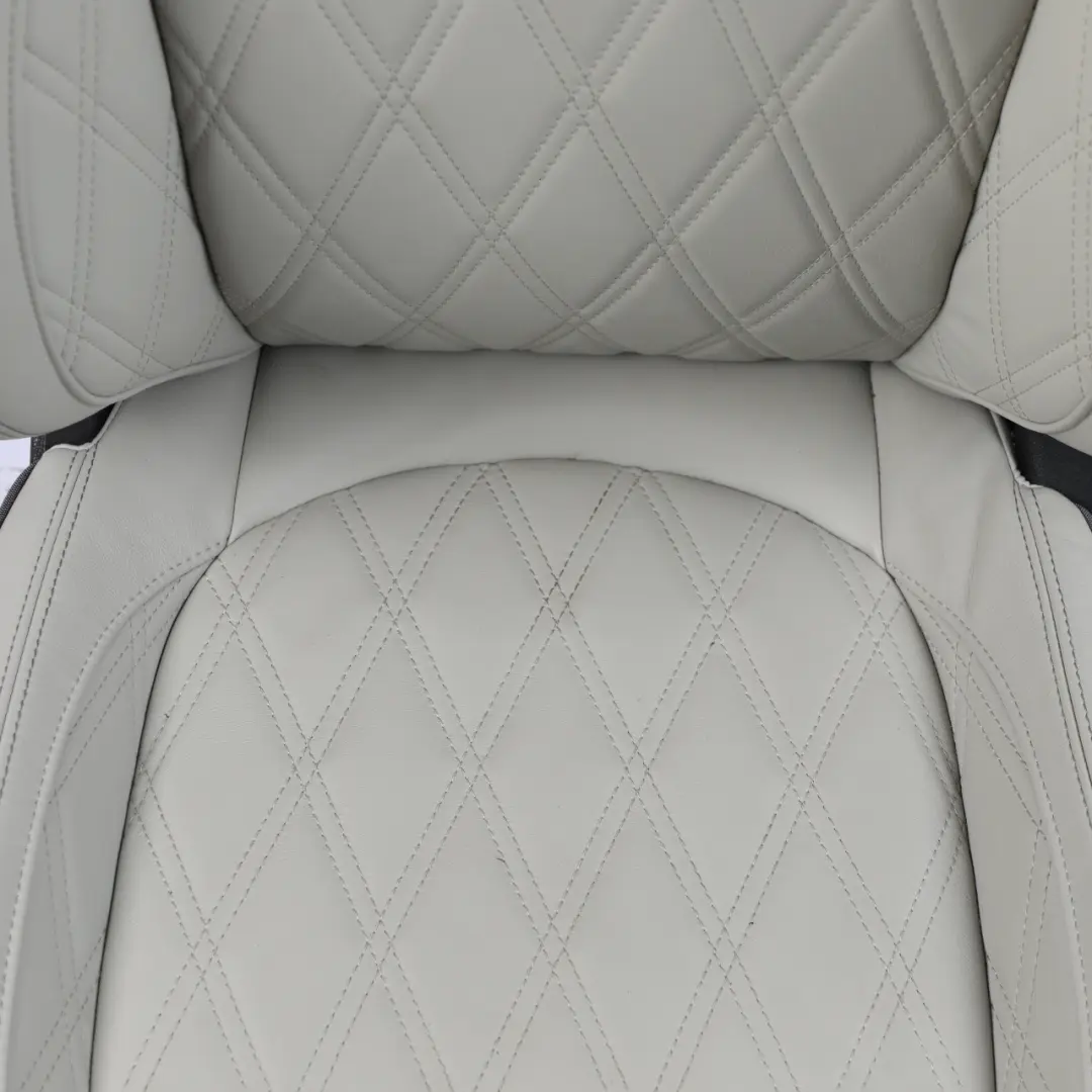 Front Left N/S Heated Leather Chester Grey to Mini Clubman F54 LCI Sport Seat with Part number 9471423 Mini Clubman F54 LCI Sport Seat Front Left N/S Heated Leather Chester Grey - SKU 9471423-1 - Part number 9471423