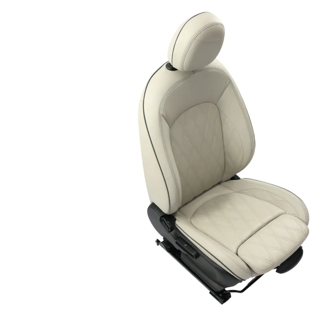 Front Right O/S Heated Leather Satelite Grey to Mini Countryman F60 Sport Seat with Part number 9471424 Mini Countryman F60 Sport Seat Front Right O/S Heated Leather Satelite Grey - SKU 9471424-1 - Part number 9471424