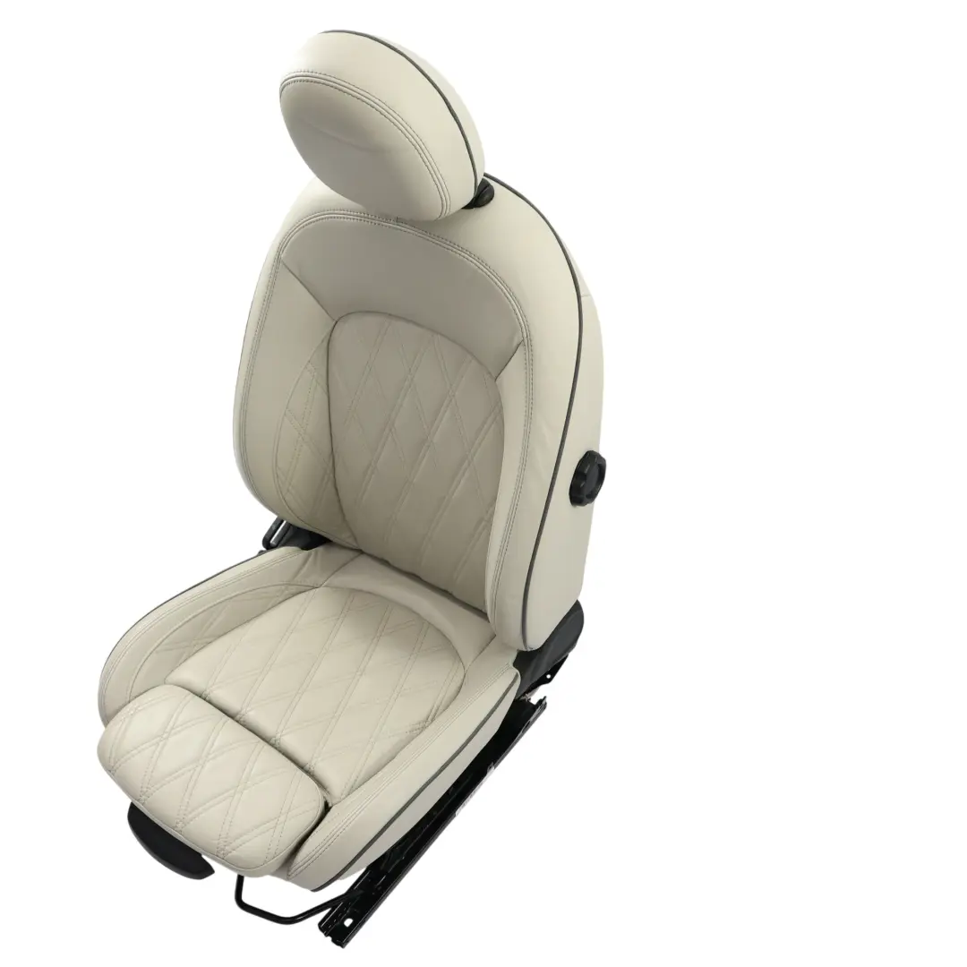 Siège Sport Avant Droit Chauffant Cuir Gris Satellite pour Mini Countryman F60 à propos du numéro de pièce 9471424 Mini Countryman F60 Siège Sport Avant Droit Chauffant Cuir Gris Satellite - SKU 9471424-1 - Numéro de pièce 9471424