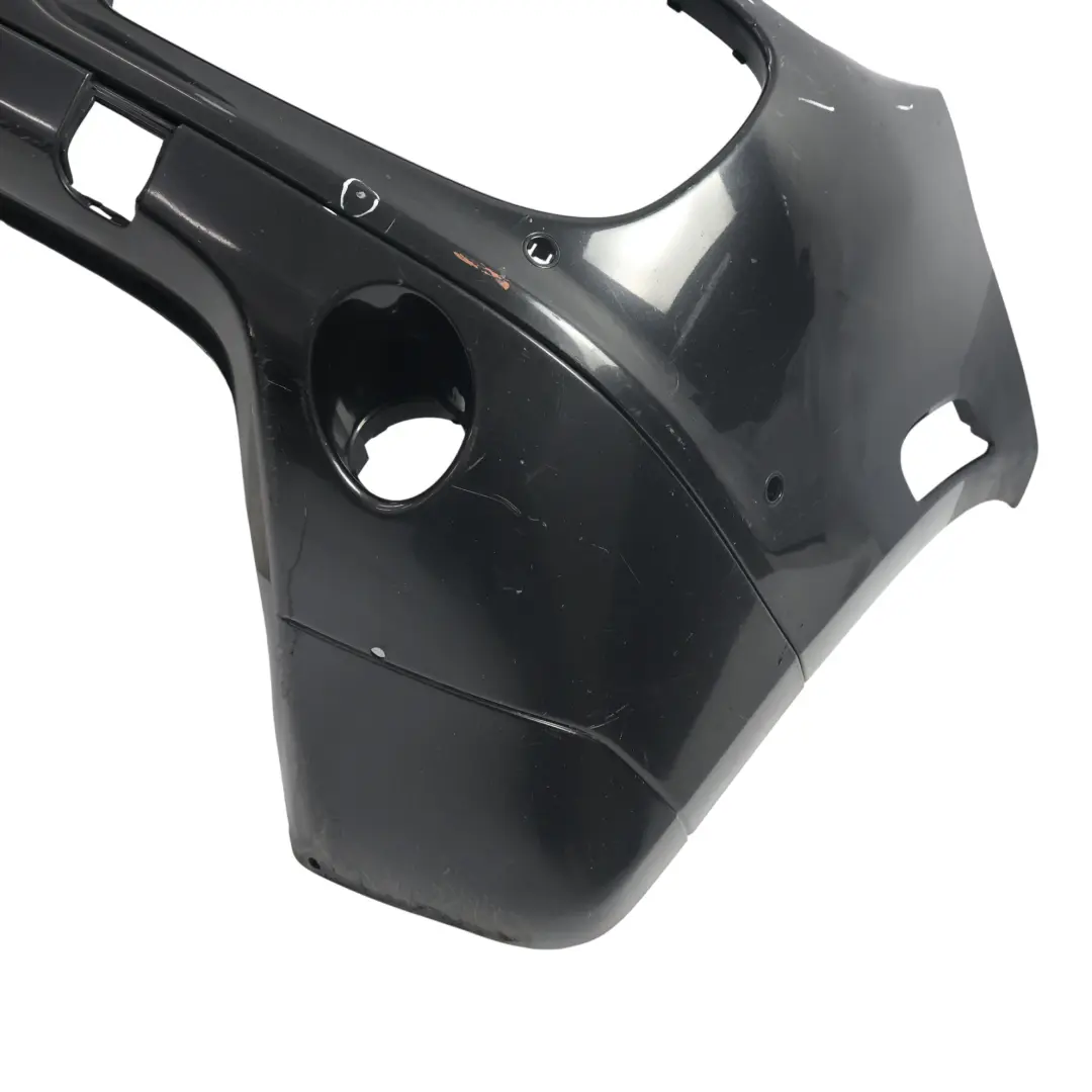 Porsche Cayenne 9PA Zderzak Przedni Przód Czarny Bazaltowy Metaliczny C9Z - SKU 95550531104-BAB - Numer Części 95550531104