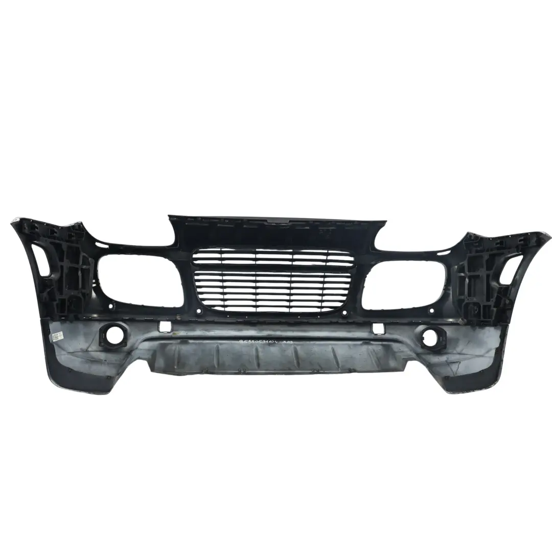 Porsche Cayenne 9PA Zderzak Przedni Przód Czarny Bazaltowy Metaliczny C9Z - SKU 95550531104-BAB - Numer Części 95550531104