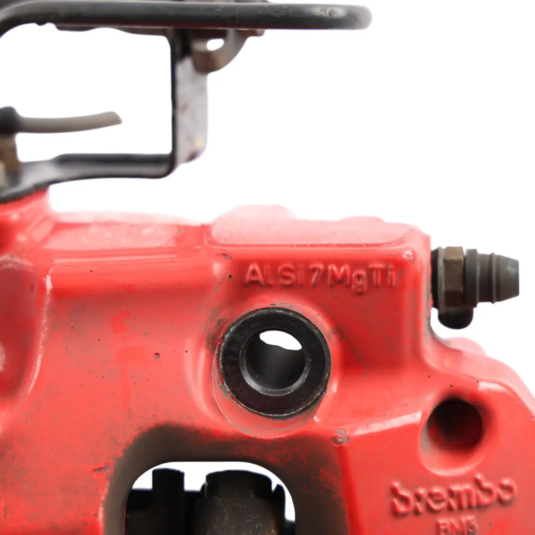 Brake Caliper Housing Left N/S Red 7P0615423 to Porsche Cayenne Turbo 92A Rear with Part number 95835242361 Porsche Cayenne Turbo 92A Rear Brake Caliper Housing Left N/S Red 7P0615423 - SKU 95835242361 - Part number 95835242361