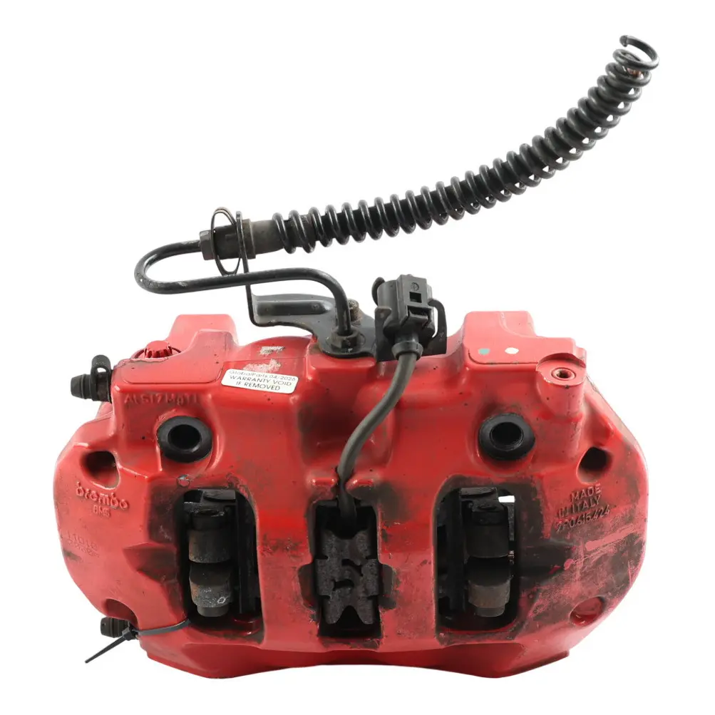 Porsche Cayenne Turbo 92A Rear Brake Caliper Housing Right O/S Red 7P0615424 - SKU 95835242461 - Part number 95835242461