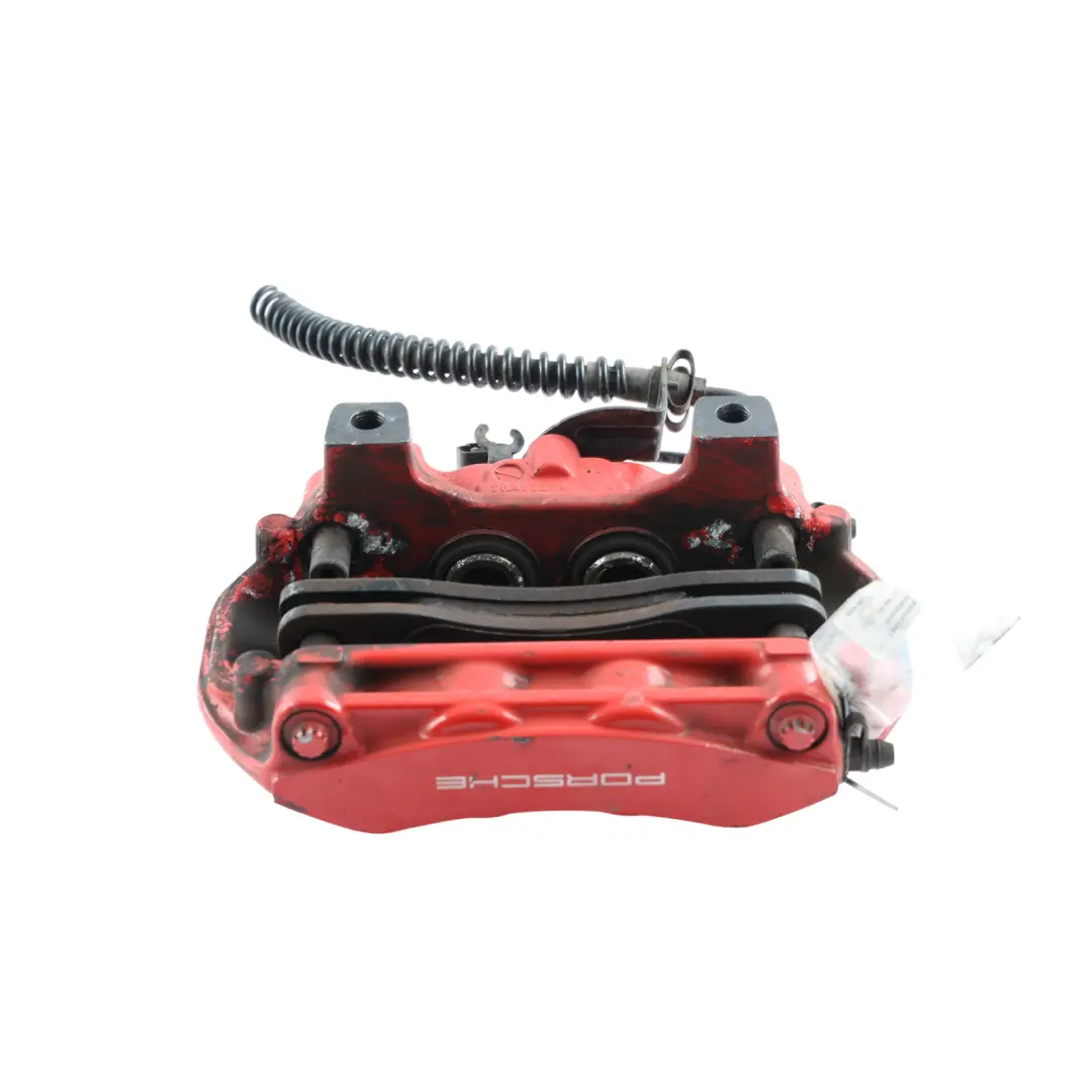 Brake Caliper Housing Right O/S Red 7P0615424 to Porsche Cayenne Turbo 92A Rear with Part number 95835242461 Porsche Cayenne Turbo 92A Rear Brake Caliper Housing Right O/S Red 7P0615424 - SKU 95835242461 - Part number 95835242461
