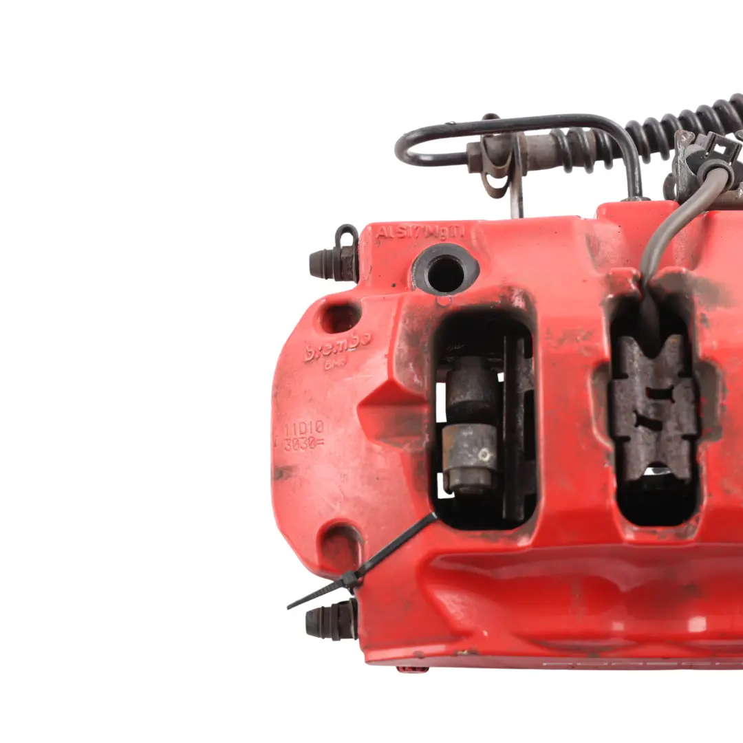 Porsche Cayenne Turbo 92A Rear Brake Caliper Housing Right O/S Red 7P0615424 - SKU 95835242461 - Part number 95835242461