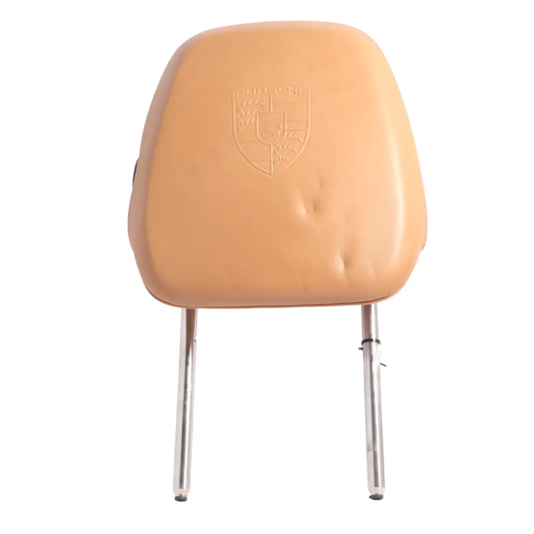 Porsche Cayenne 92A Seat Headrest Head Rest Front Right N/O/S Beige Leather - SKU 95852191600 - Part number 95852191600