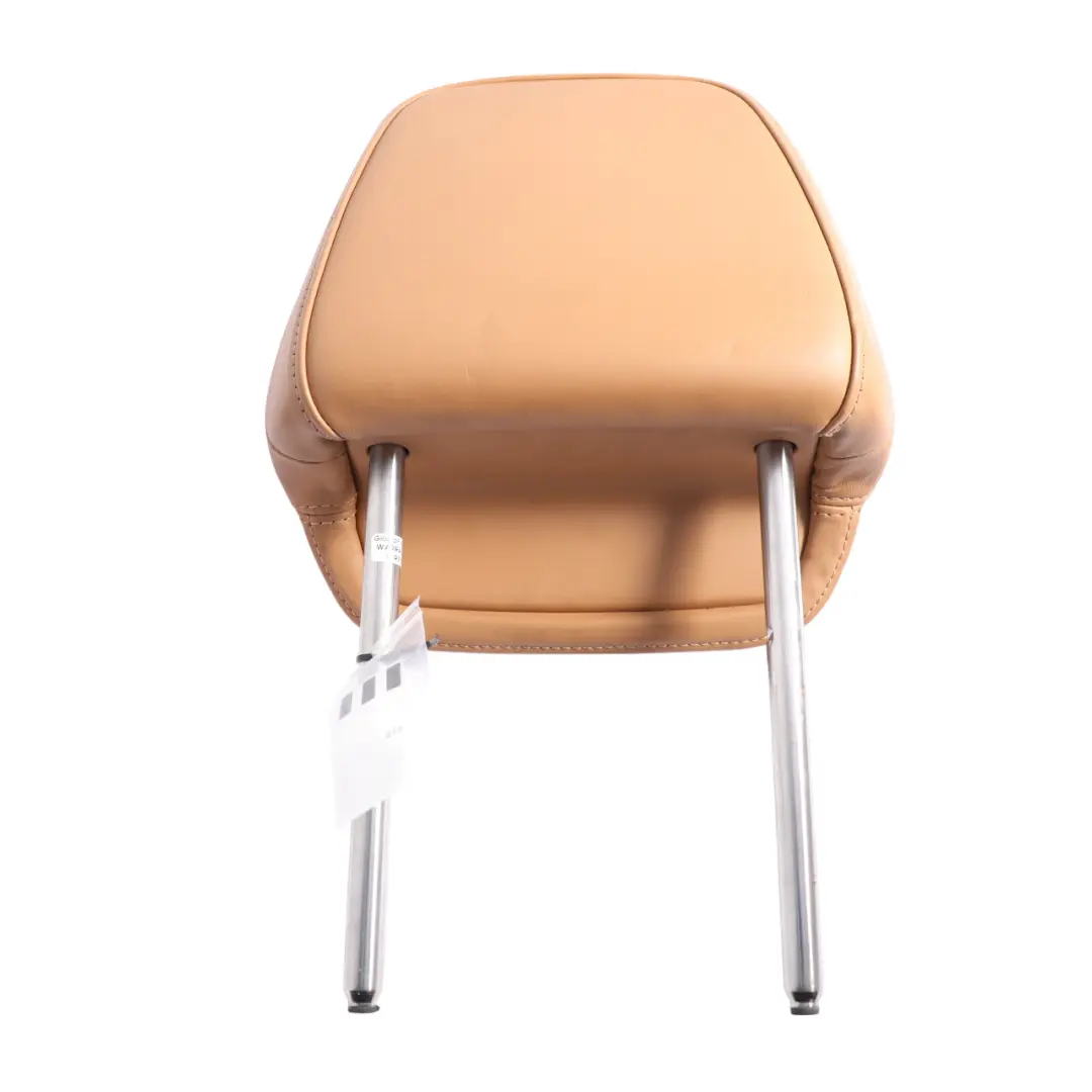 Porsche Cayenne 92A Seat Headrest Head Rest Front Right N/O/S Beige Leather - SKU 95852191600 - Part number 95852191600