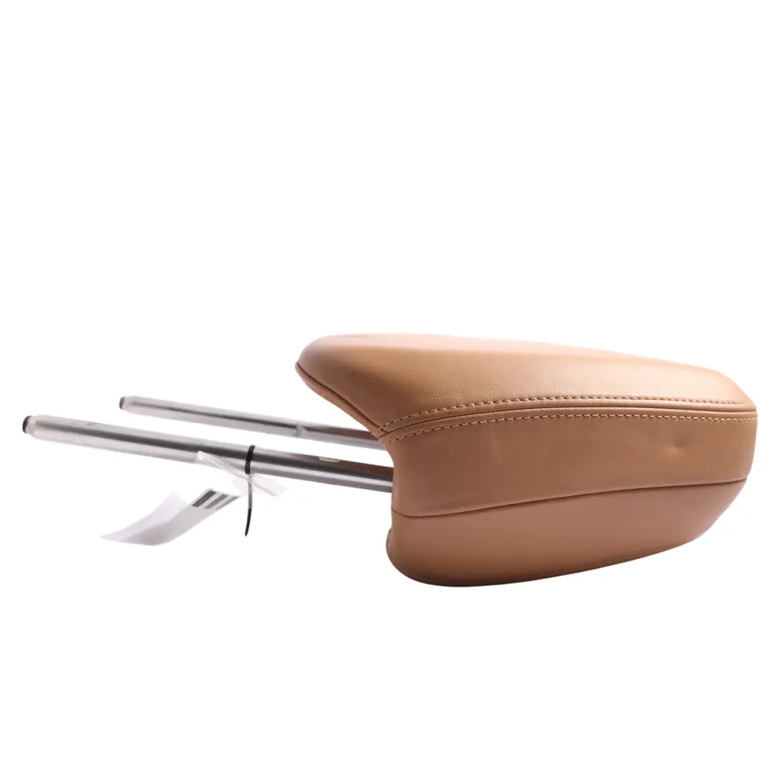 Porsche Cayenne 92A Seat Headrest Head Rest Front Right N/O/S Beige Leather - SKU 95852191600 - Part number 95852191600