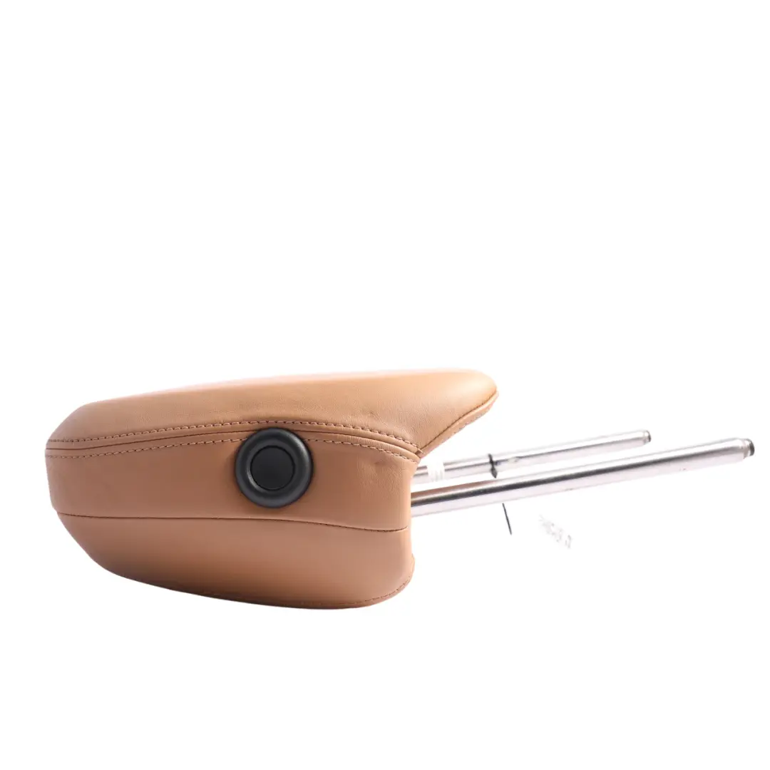 Porsche Cayenne 92A Seat Headrest Head Rest Front Right N/O/S Beige Leather - SKU 95852191600 - Part number 95852191600