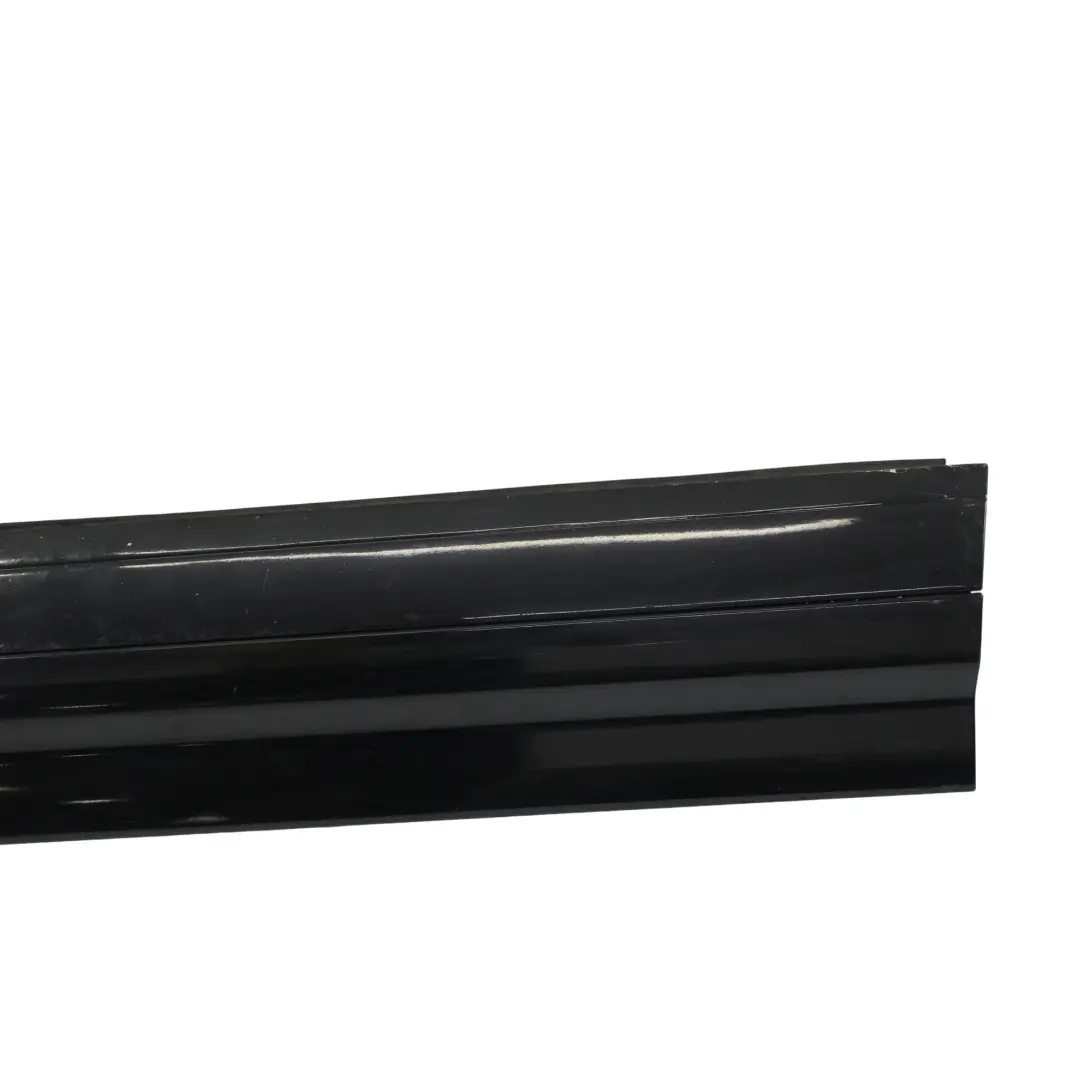 Porsche Cayenne 92A Moldura Puerta Delantera Derecha Negro Jet C9X - SKU 95855978804-JBL1 - Número de pieza 95855978804