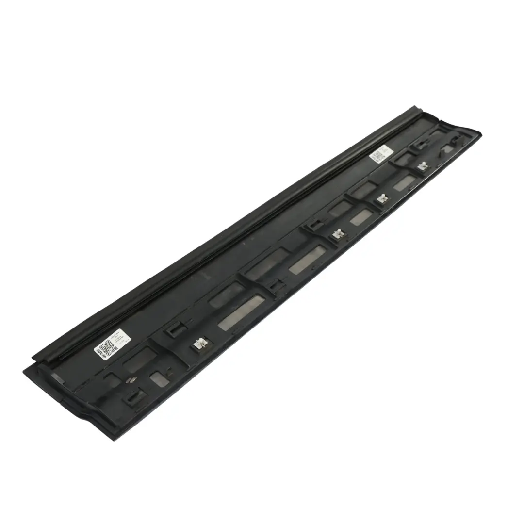 Porsche Cayenne 92A Moldura Puerta Delantera Derecha Negro Jet C9X - SKU 95855978804-JBL1 - Número de pieza 95855978804