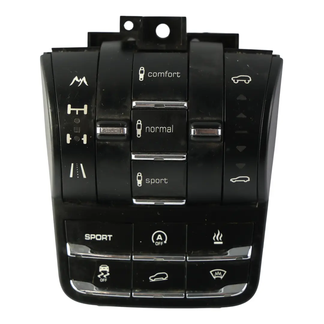 Porsche Cayenne 92A Suspension Switch Centre Console Button Panel 7P5927127CK - SKU 95861313800 - Part number 95861313800