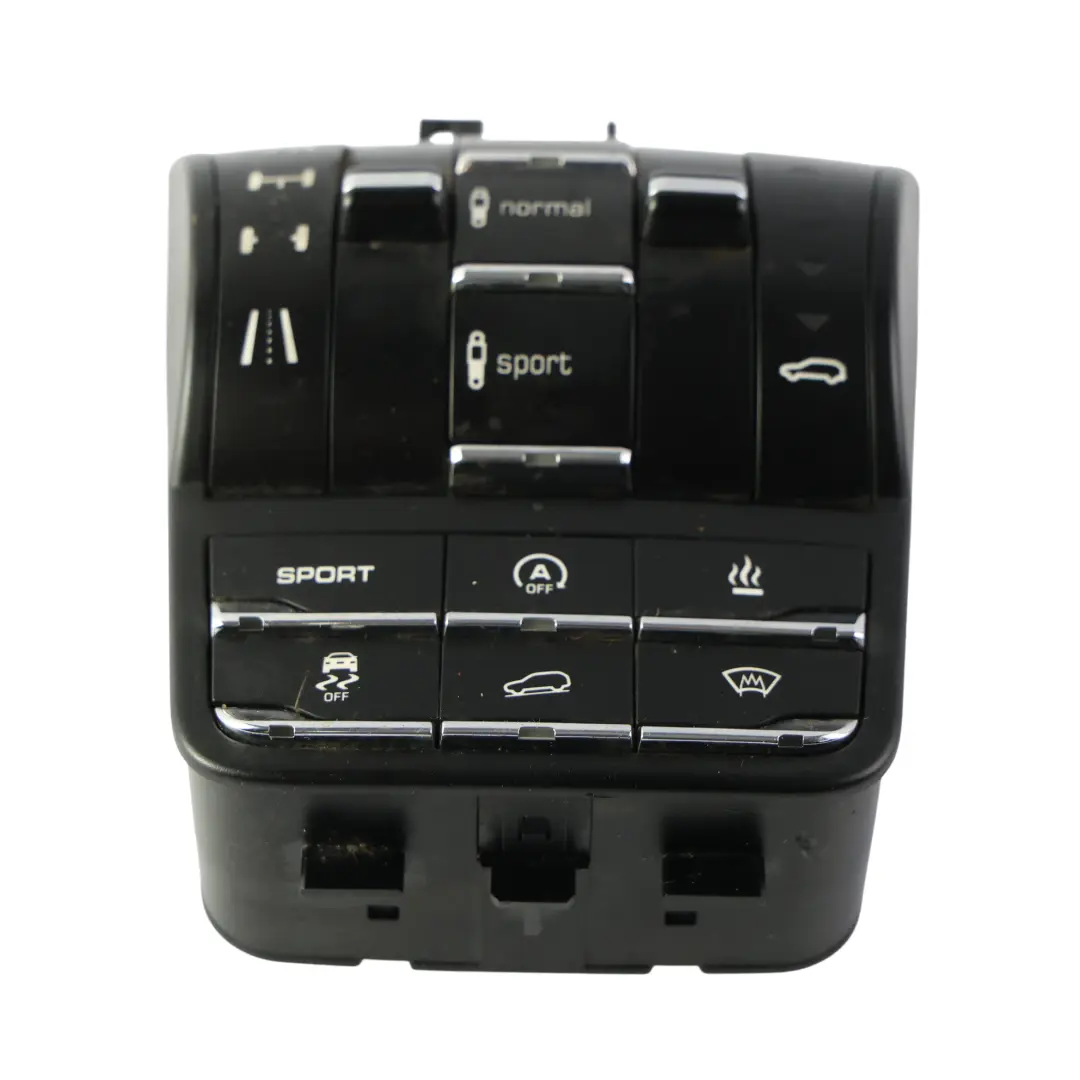 Porsche Cayenne 92A Suspension Switch Centre Console Button Panel 7P5927127CK - SKU 95861313800 - Part number 95861313800
