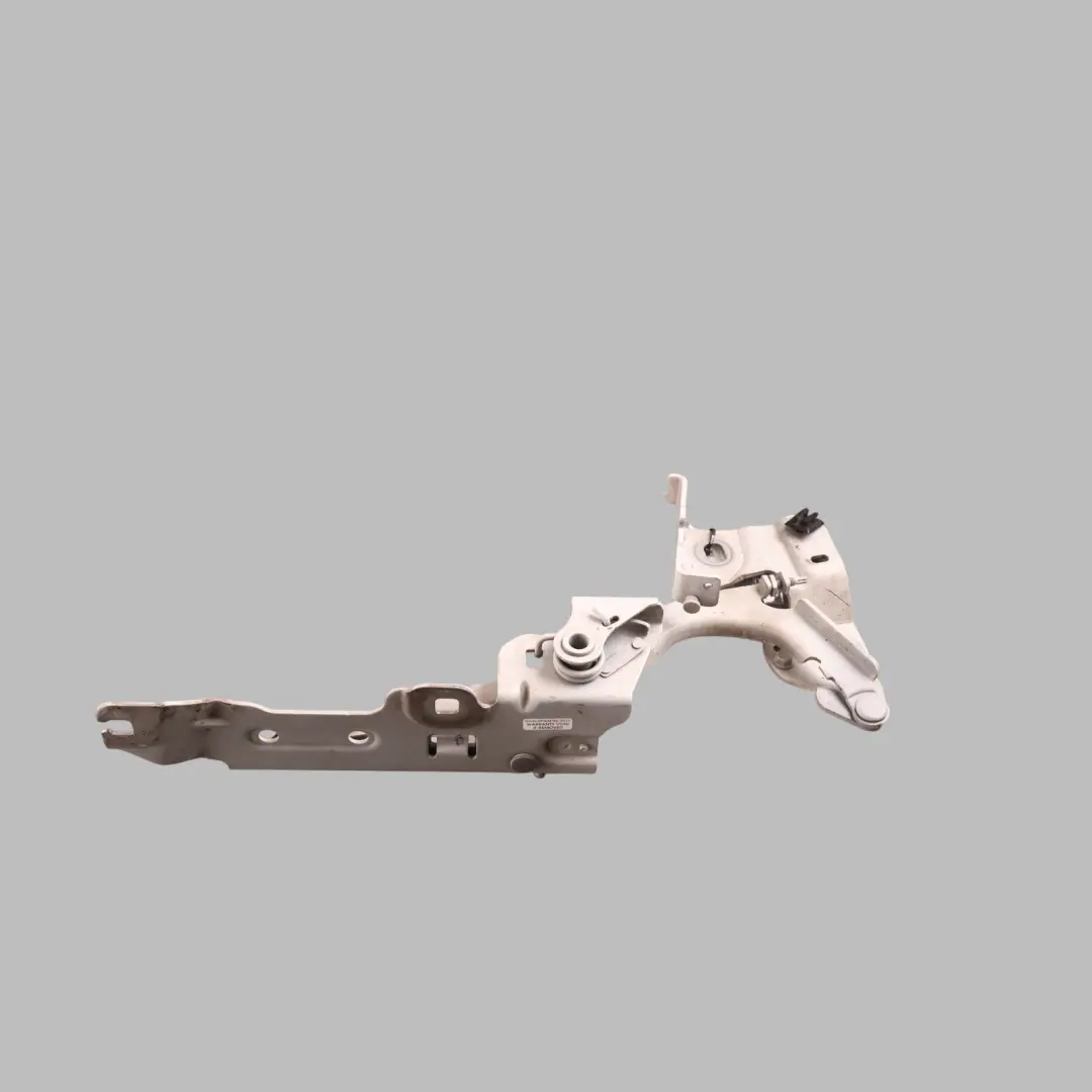 Front Bonnet Hood Engine Hinge Left N/S Mineral White - A96 to BMW F45 F46 with Part number 9632501 BMW F45 F46 Front Bonnet Hood Engine Hinge Left N/S Mineral White - A96 - SKU 9632501-MW - Part number 9632501