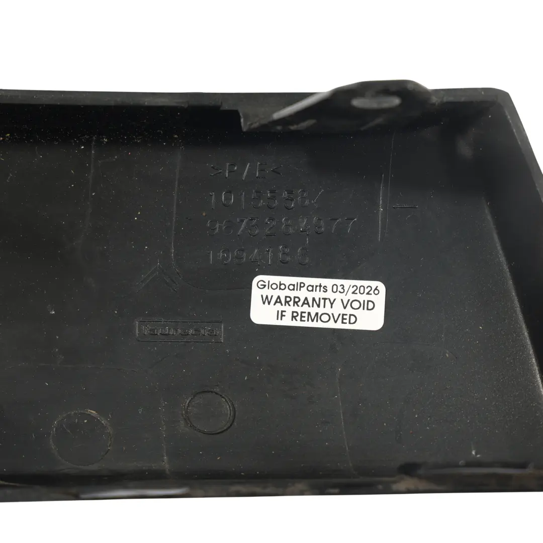 Citroën DS5 Coperchio Gancio Traino Paraurti Anteriore Nero Lucido - SKU 9673284977 - Numero di parte 9673284977