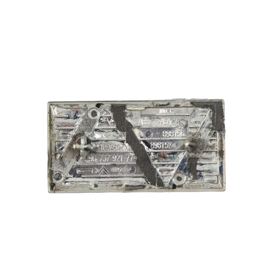 Citroën DS3 Front Bumper Chrome Badge Emblem Logo Genuine - SKU 9673792177 - Part number 9673792177