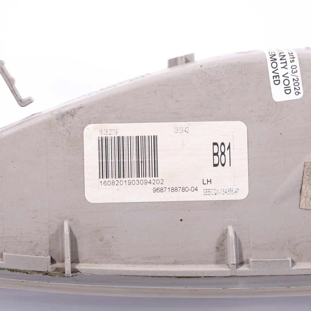 Citroën DS5 Mk1 Indicator Repeater Light Front Left N/S - SKU 9687188780 - Part number 9687188780