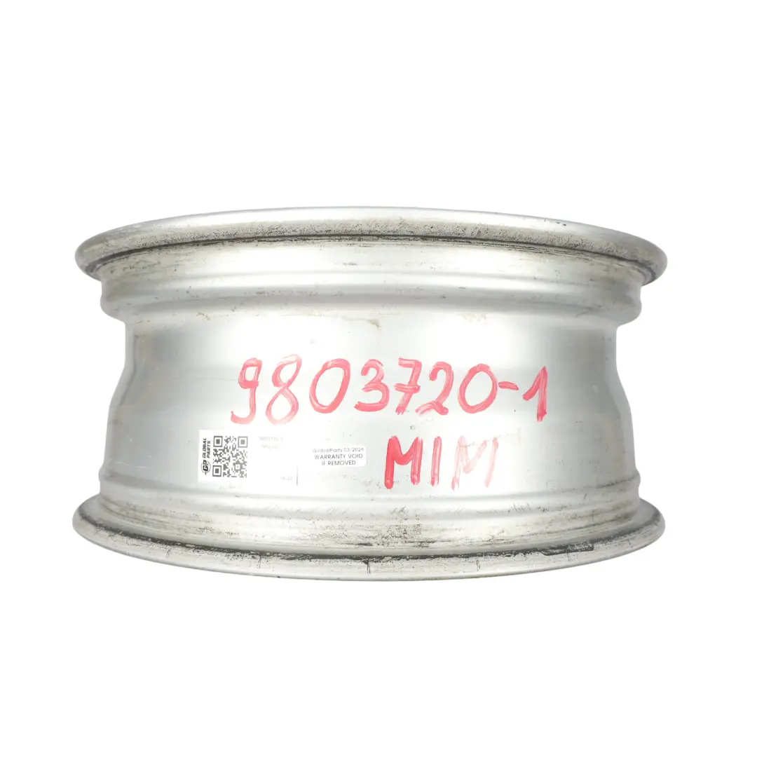 Mini Cooper R60 R61 Felga Aluminiowa Srebrna 16" Star Spoke 124 6,5J ET46 - SKU 9803720-1 - Numer Części 9803720