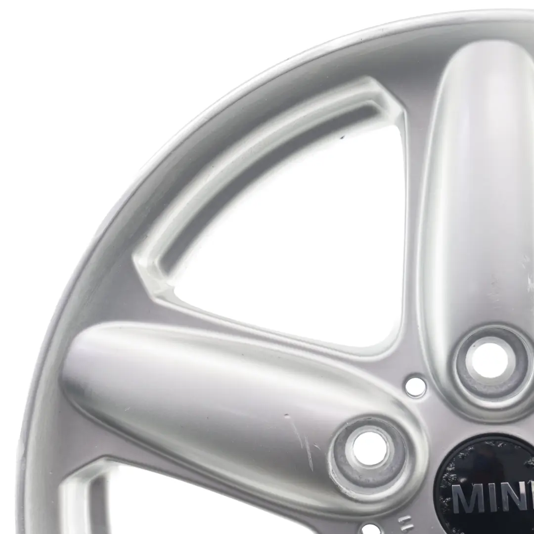 Cerchione Lega Argento 16" Star Spoke 124 6,5J ET:46 per Mini Cooper R60 R61 con numero di parte 9803720 Mini Cooper R60 R61 Cerchione Lega Argento 16" Star Spoke 124 6,5J ET:46 - SKU 9803720-1 - Numero di parte 9803720
