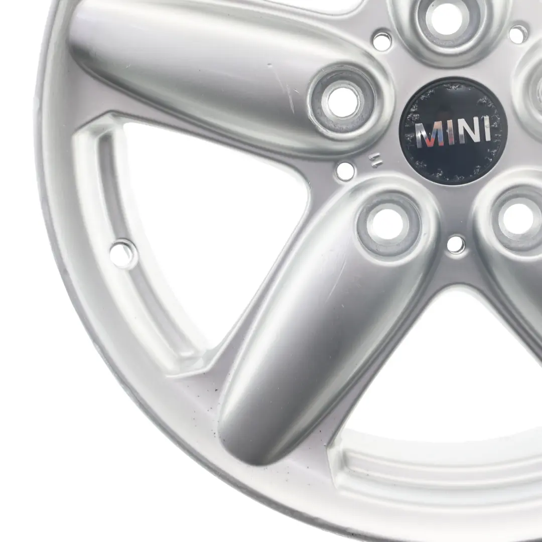Mini Cooper R60 R61 Felga Aluminiowa Srebrna 16" Star Spoke 124 6,5J ET46 - SKU 9803720-1 - Numer Części 9803720