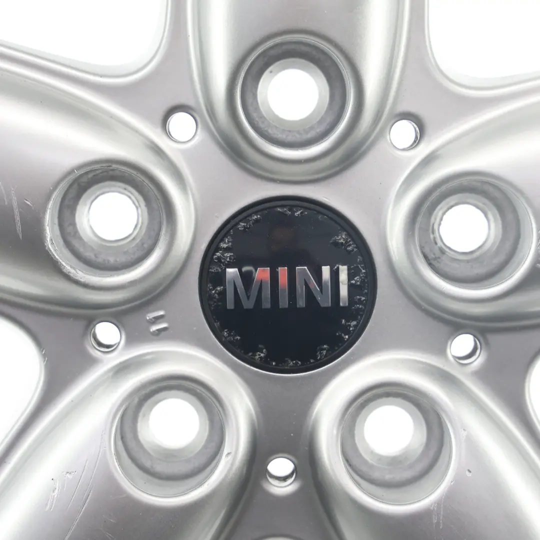 Mini Cooper R60 R61 Silver Wheel Alloy Rim 16" Star Spoke 124 6,5J 16 ET:46 - SKU 9803720-1 - Part number 9803720