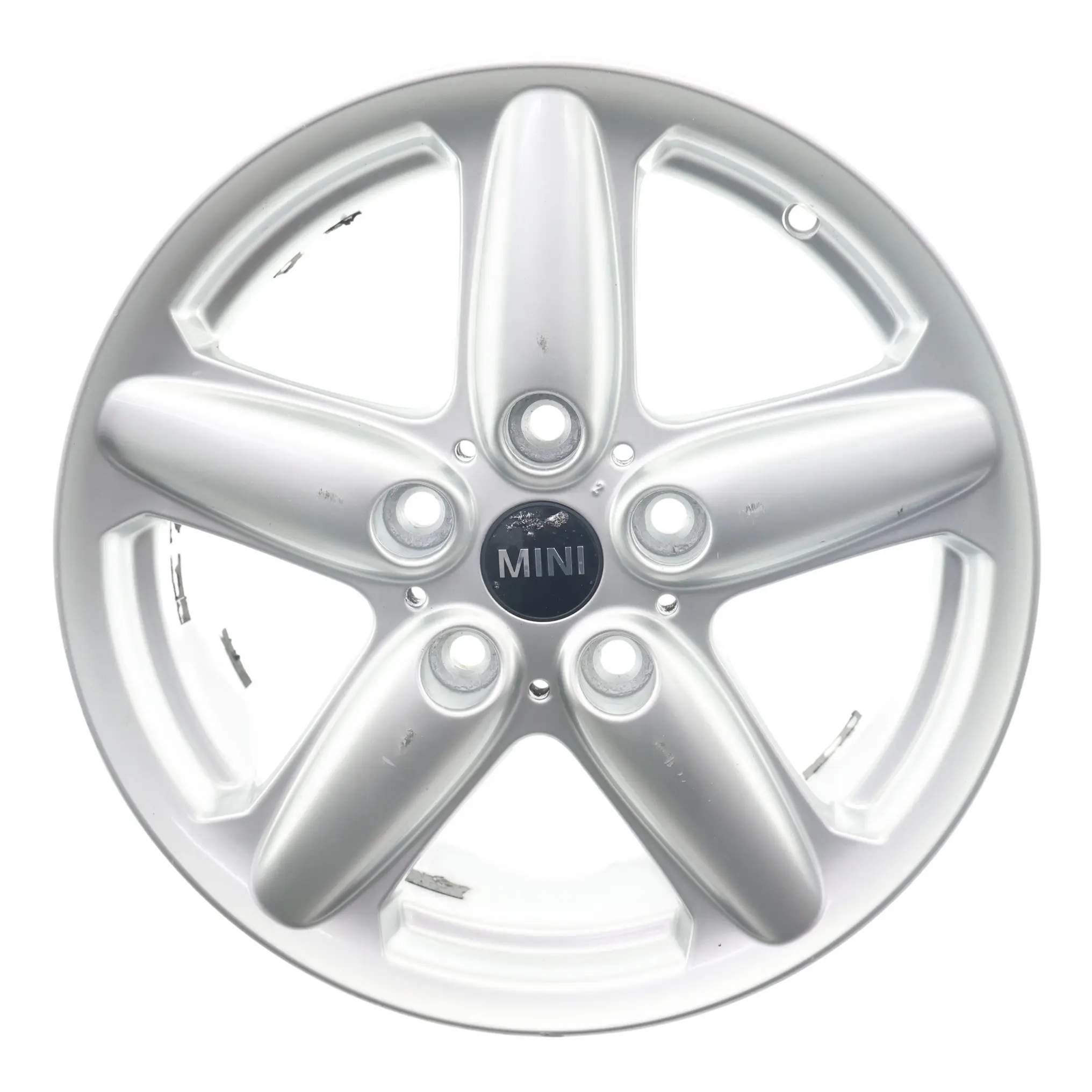 Mini Cooper One R60 R61 Cerchio Lega 16" 6,5J Argento 5-Star A Razze Singole 124