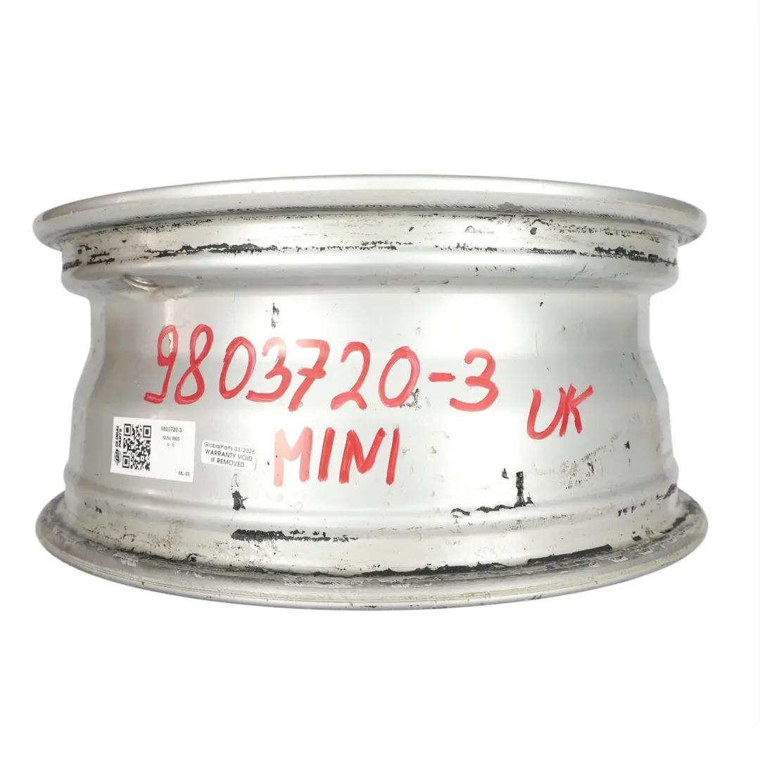 Mini Cooper One R60 R61 Felga Aluminiowa 16" 6,5J Srebrna - SKU 9803720-3 - Numer Części 9803720