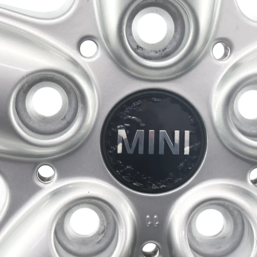 Mini Cooper One R60 R61 Felge 16" 6,5J Silber 5-Stern Einzel-Speiche 124 - SKU 9803720-3 - Teilenummer 9803720
