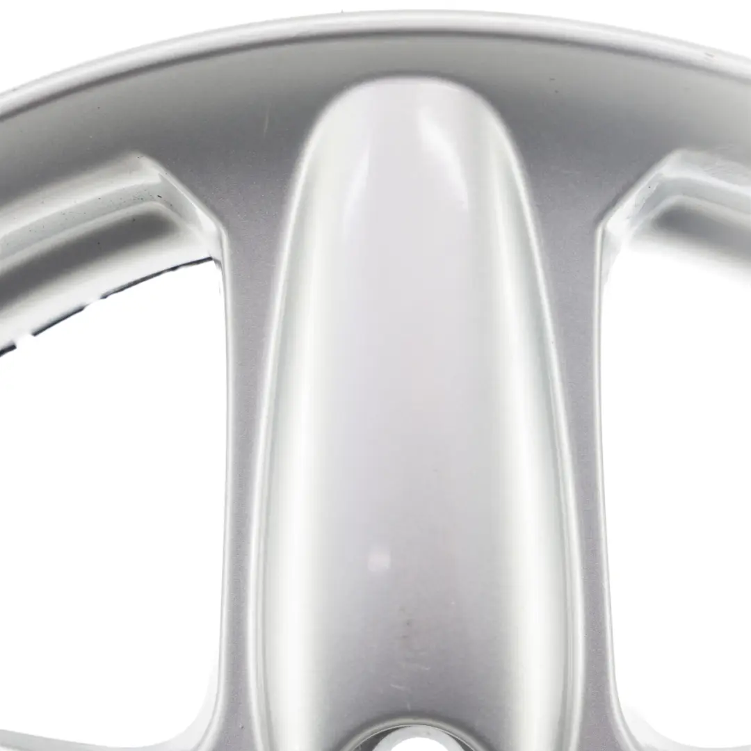 Alloy Rim 16" 6,5J Silver 5-Star Single Spoke 124 to Mini Cooper One R60 R61 Wheel with Part number 9803720 Mini Cooper One R60 R61 Wheel Alloy Rim 16" 6,5J Silver 5-Star Single Spoke 124 - SKU 9803720-3 - Part number 9803720