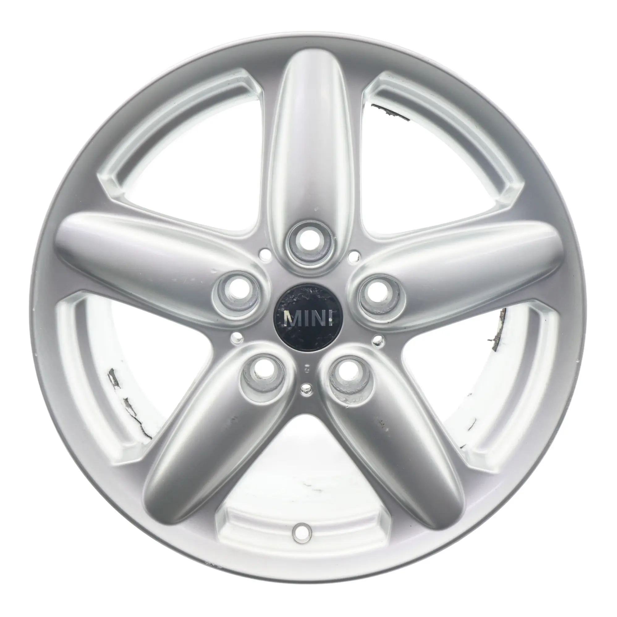 Mini Cooper R60 Silver Wheel Alloy Rim 16" 6,5J ET:46 5-Star Single Spoke 124