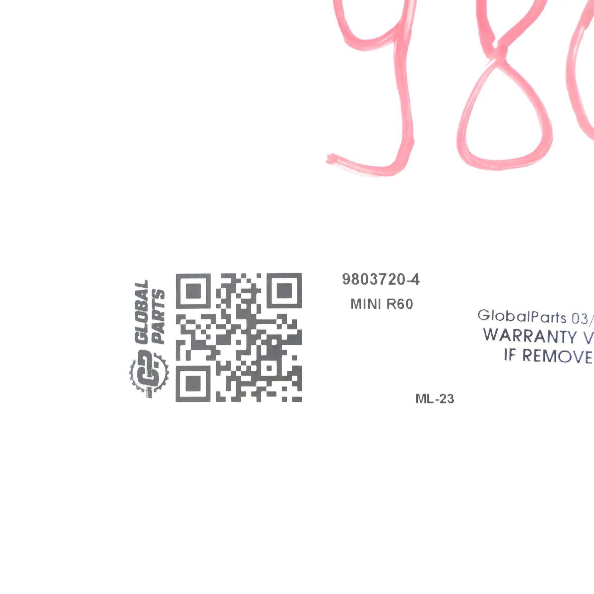 Mini Cooper R60 Silver Wheel Alloy Rim 16" 6,5J ET:46 5-Star Single Spoke 124