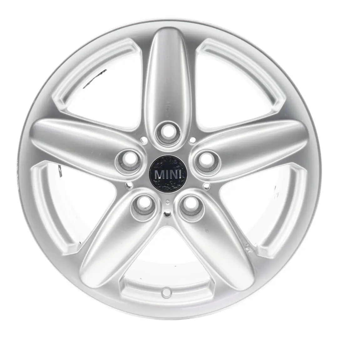 Alliage Aluminium Jante 16" 6,5J 5-Star Simple Spoke 124 pour Mini Cooper R60 R61 à propos du numéro de pièce 9803720 Mini Cooper R60 R61 Alliage Aluminium Jante 16" 6,5J 5-Star Simple Spoke 124 - SKU 9803720-5 - Numéro de pièce 9803720
